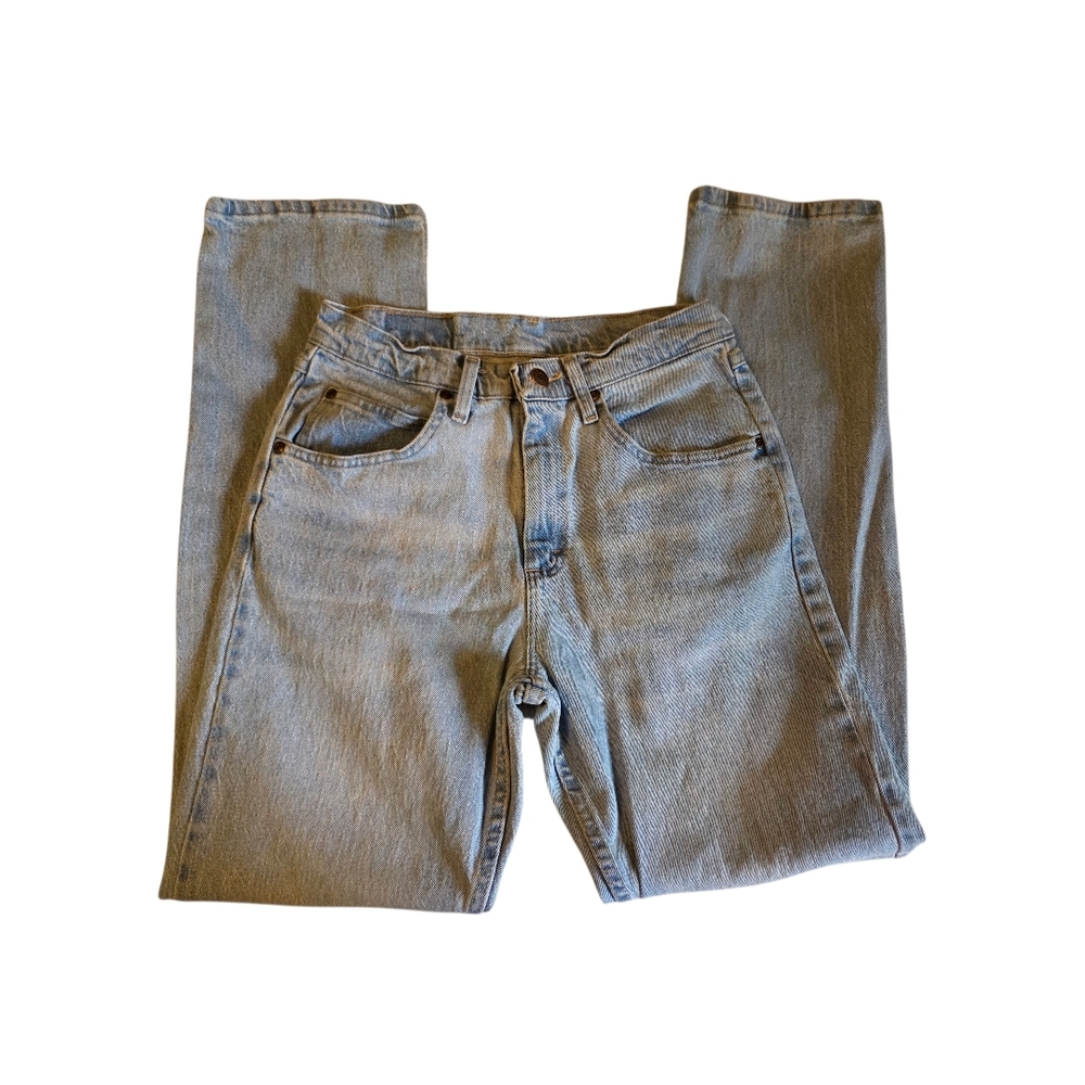 Wrangler Relaxed Fit Jeans 30x32 Light Wash Denim Classic Straight